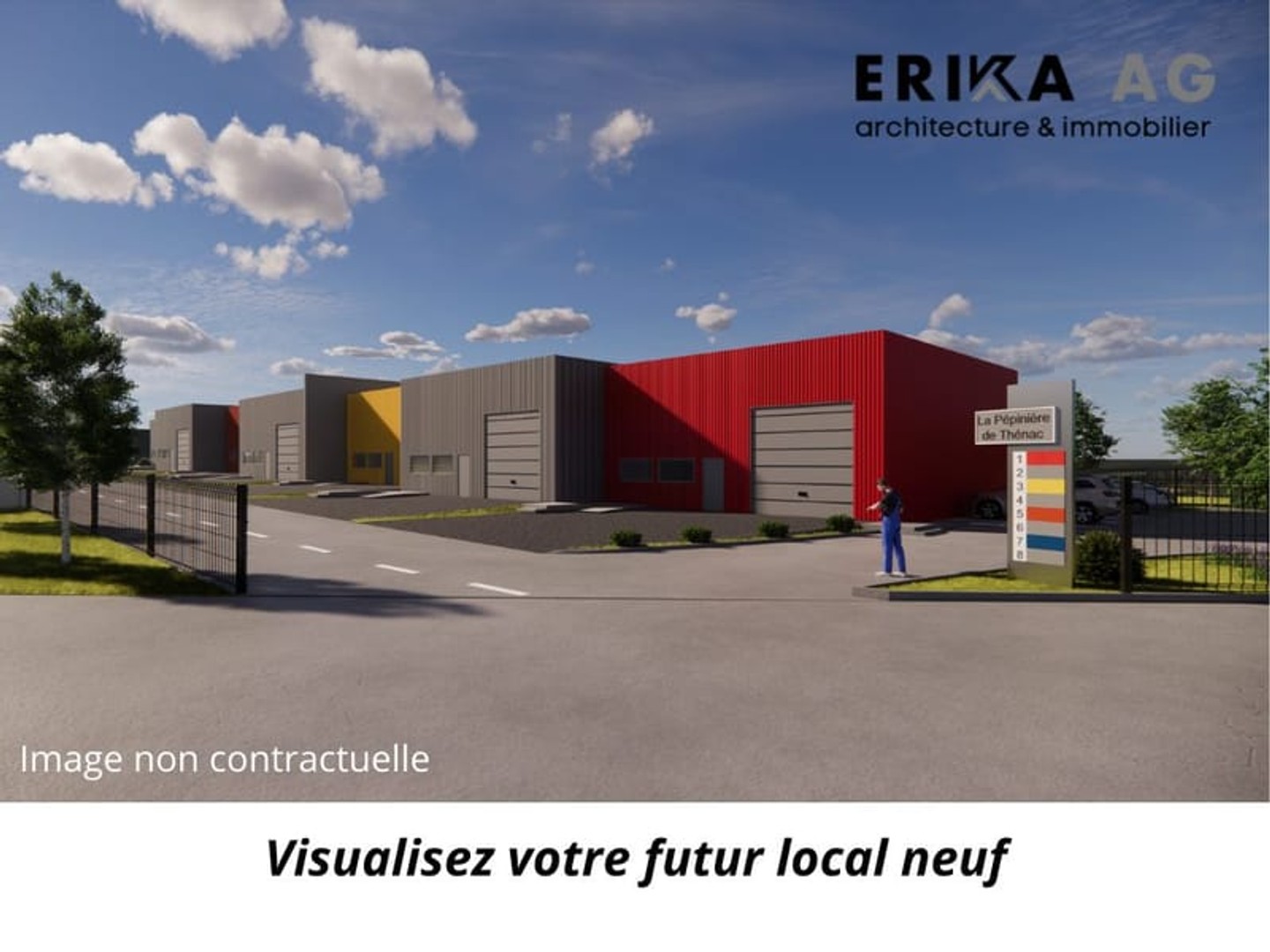 Immeuble industriel 189 m²