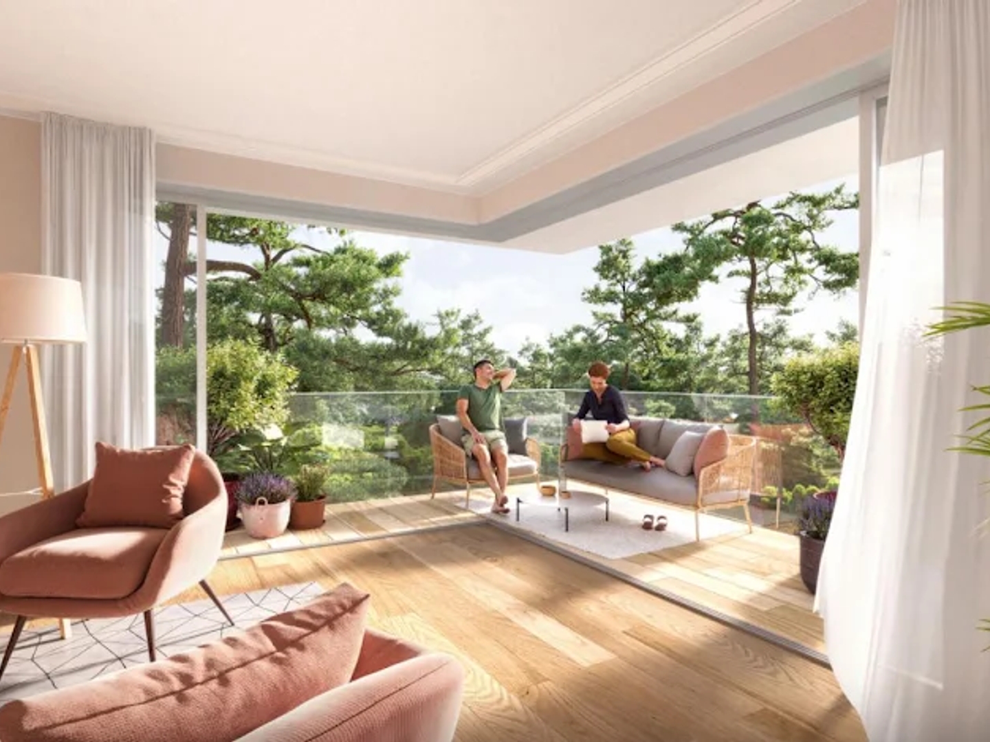 Appartement à vendre - 3 pièces - 73m2 - Neufchâtel-Hardelot (62152)
