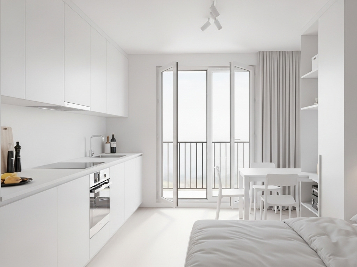 Antibes : studio, balcon