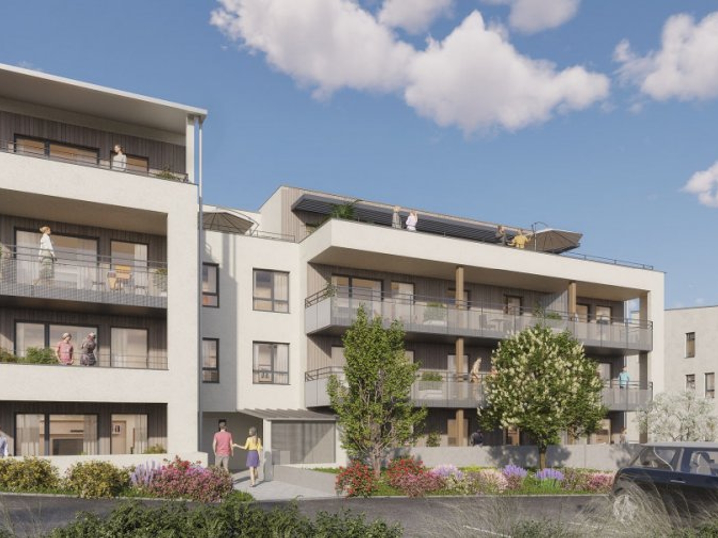 Appartement à vendre - 3 pièces - 64m2 - Rédange (57390)