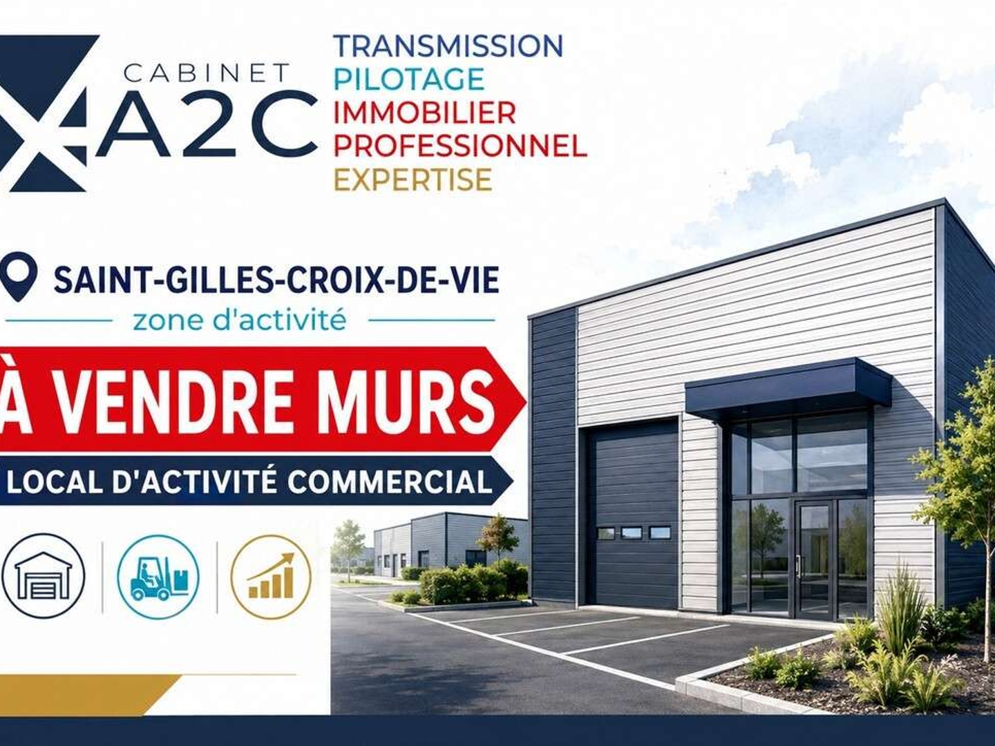 À VENDRE LOCAL DACTIVITÉ / COMMERCIAL DE 663 M² SA