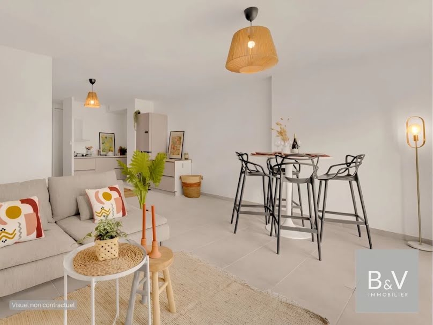 Appartement 3 pièces 65 m²