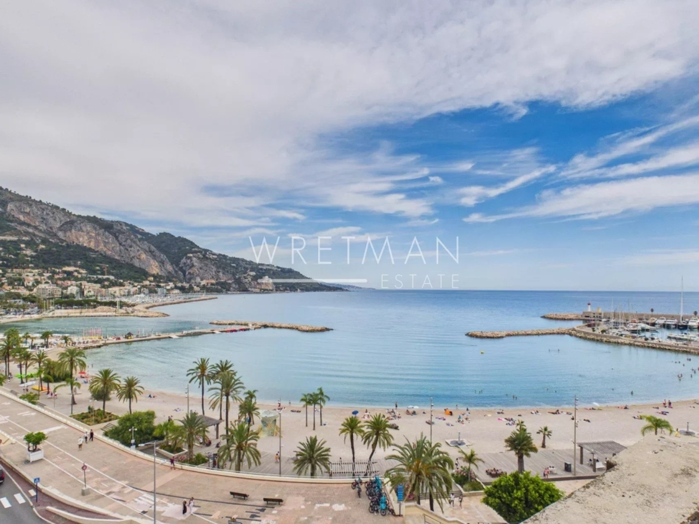 Charmant appartement en duplex en dernier étage avec terrasse, vue mer panoramique - Vieux Menton