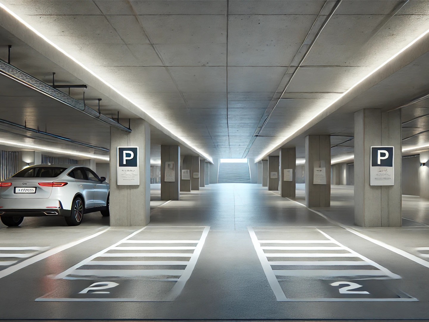 Saint Cyr L Ecole - Zac Renard - 1 place de parking en sous-sol