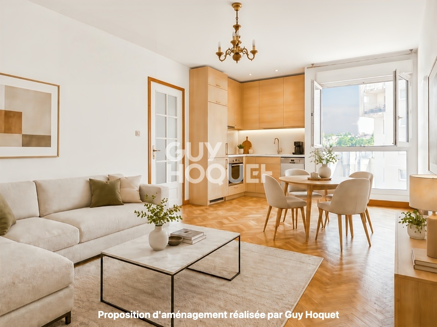 ISSY-LES-MOULINEAUX - BORDS DE SEINE / LIMITE BOULOGNE - 49 m² AU POTENTIEL 3 PIÈCES - PARKING - 310 000 € FAI