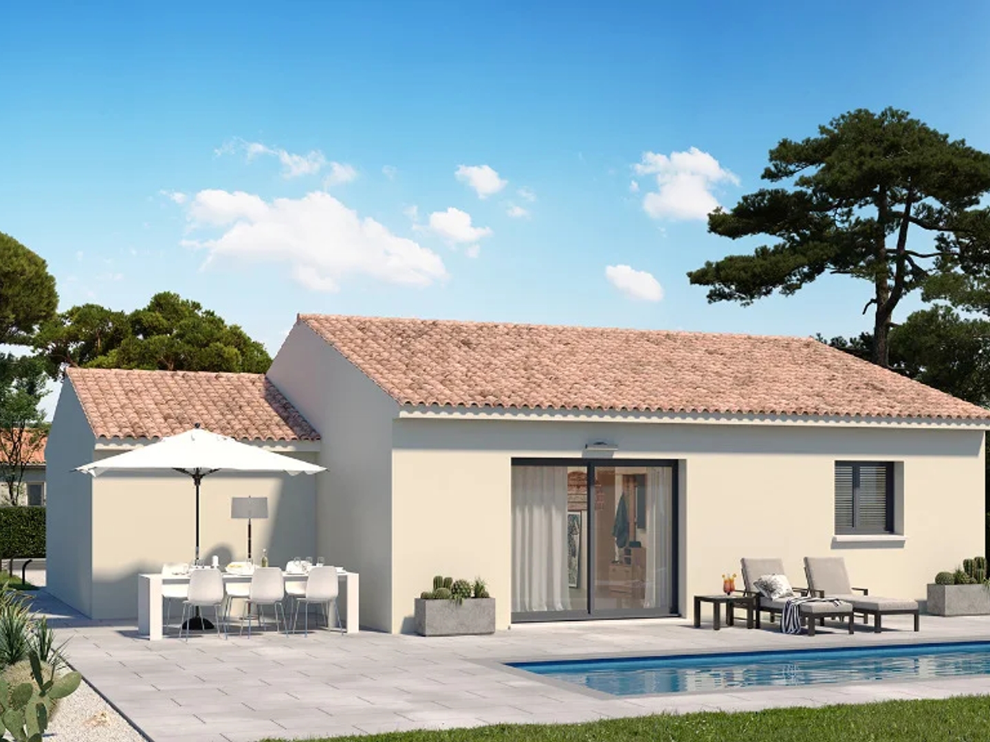 Maison à vendre - 3 pièces - 71m2 - Montfuron (04110)