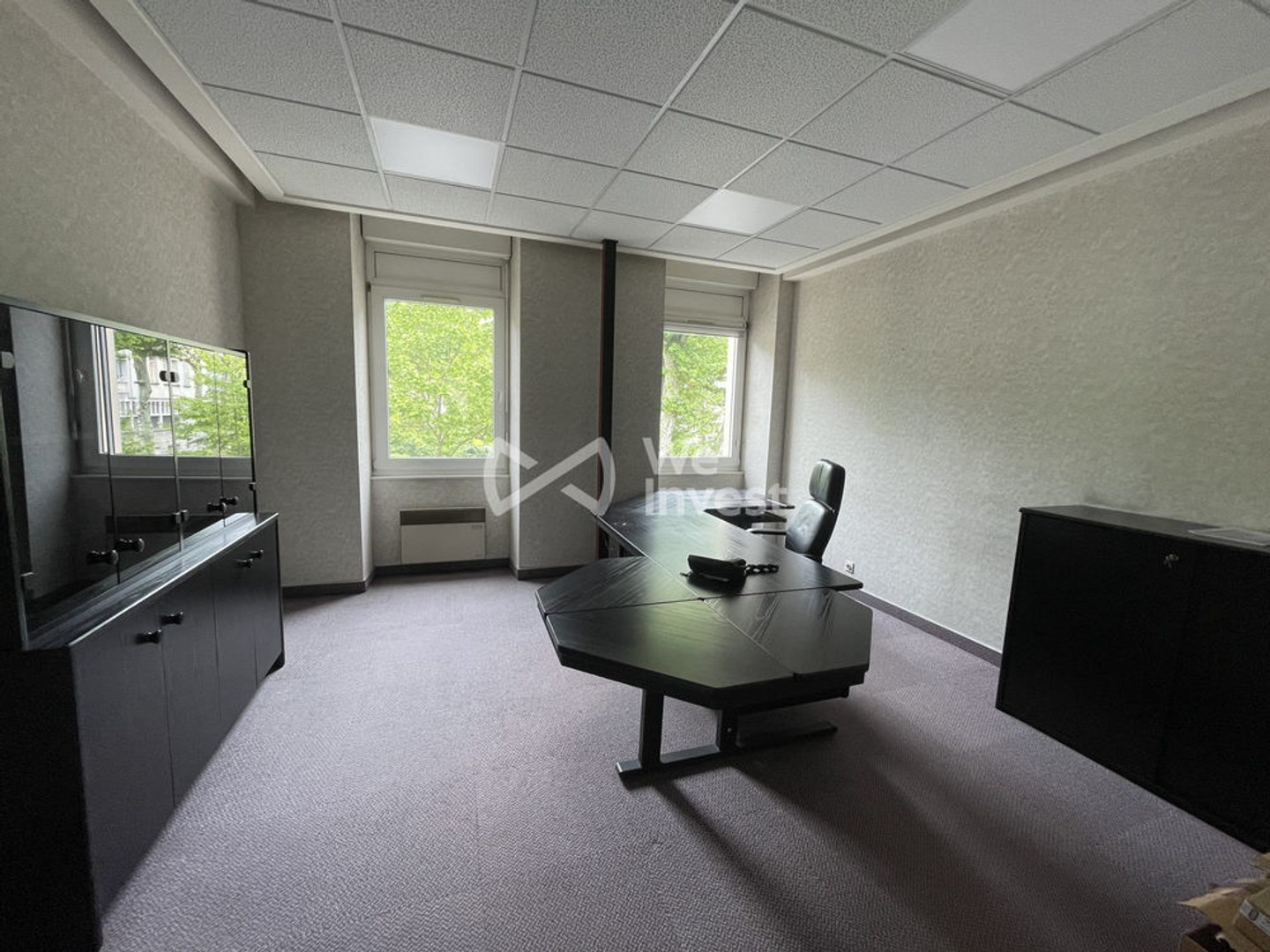 Plateau de bureaux dans immeuble a ocupation mixte