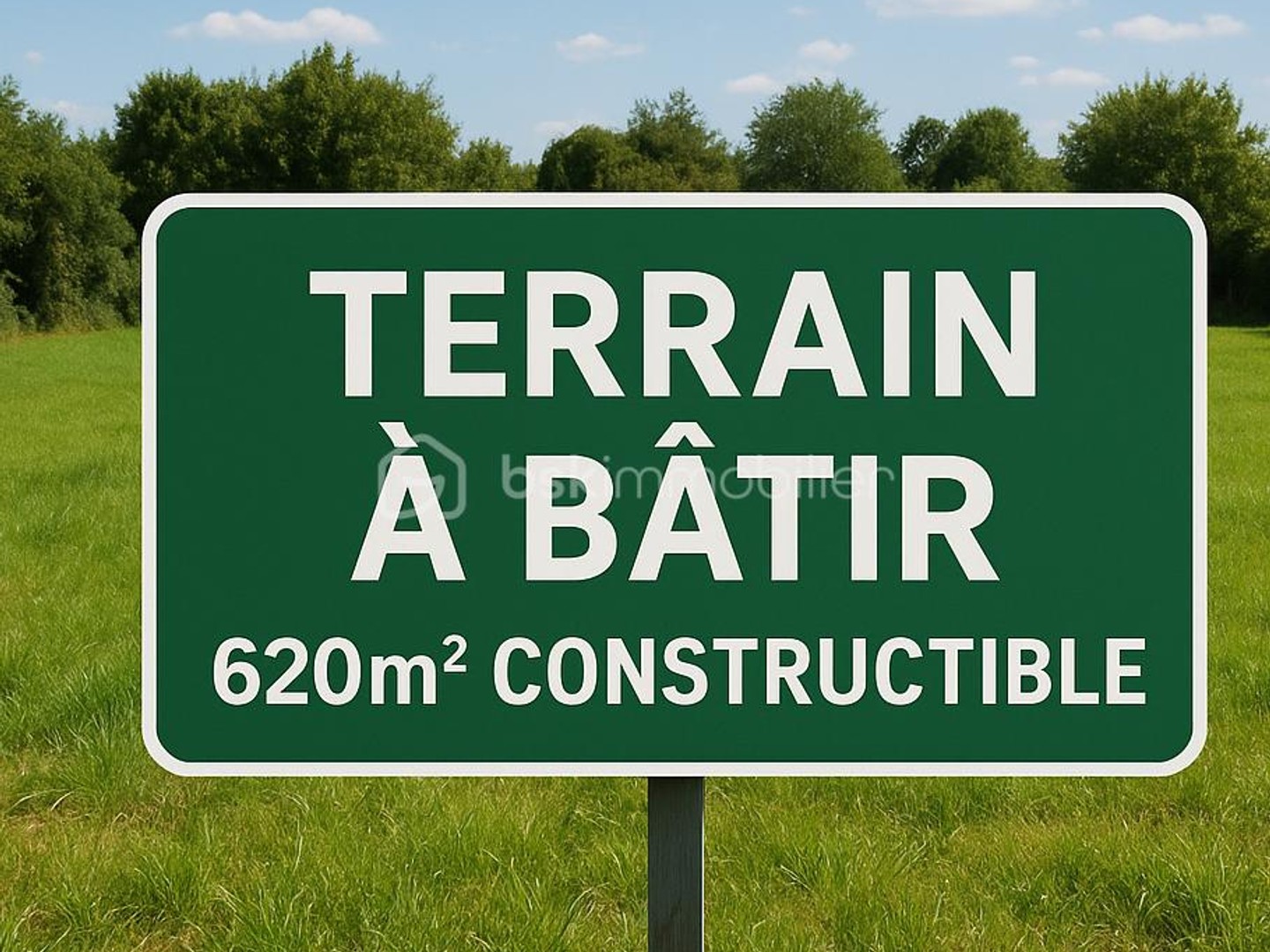 Terrain 620 m²