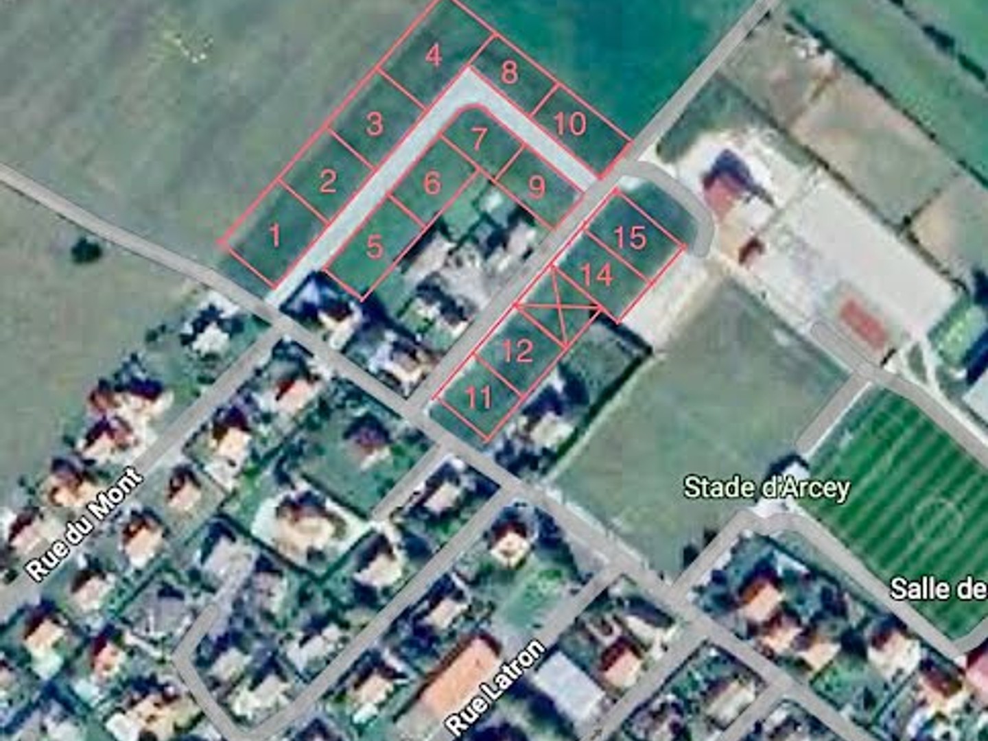 Terrain à vendre - 652m2 - Arcey (25750)
