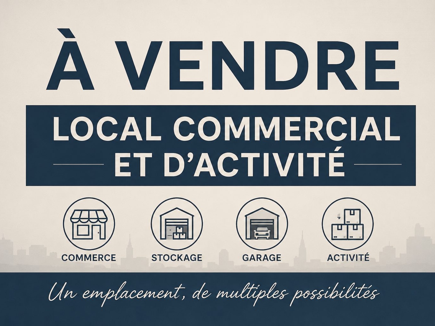 À vendre - Local commercial et d'activité en plein centre de Rives-en-Seine (Caudebec-en-Caux)