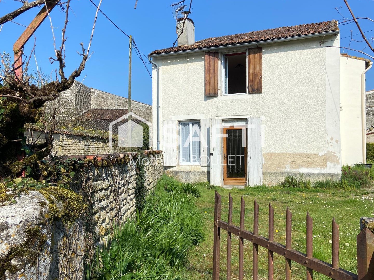 Maison de campagne 3 chambres, à rafraîchir