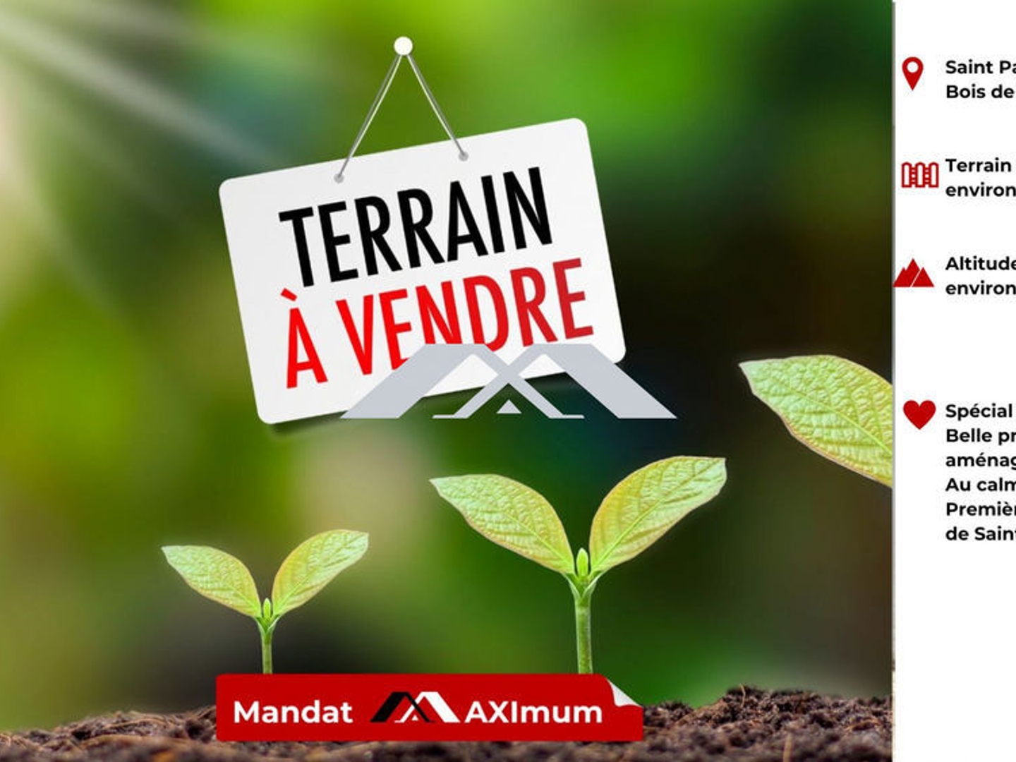 TERRAIN 4500 M² BOIS DE NEFLES SAINT PAUL