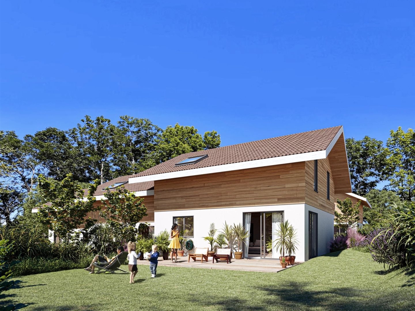 Sciez - Bonnatrait - Villa 3 chambres au calme.