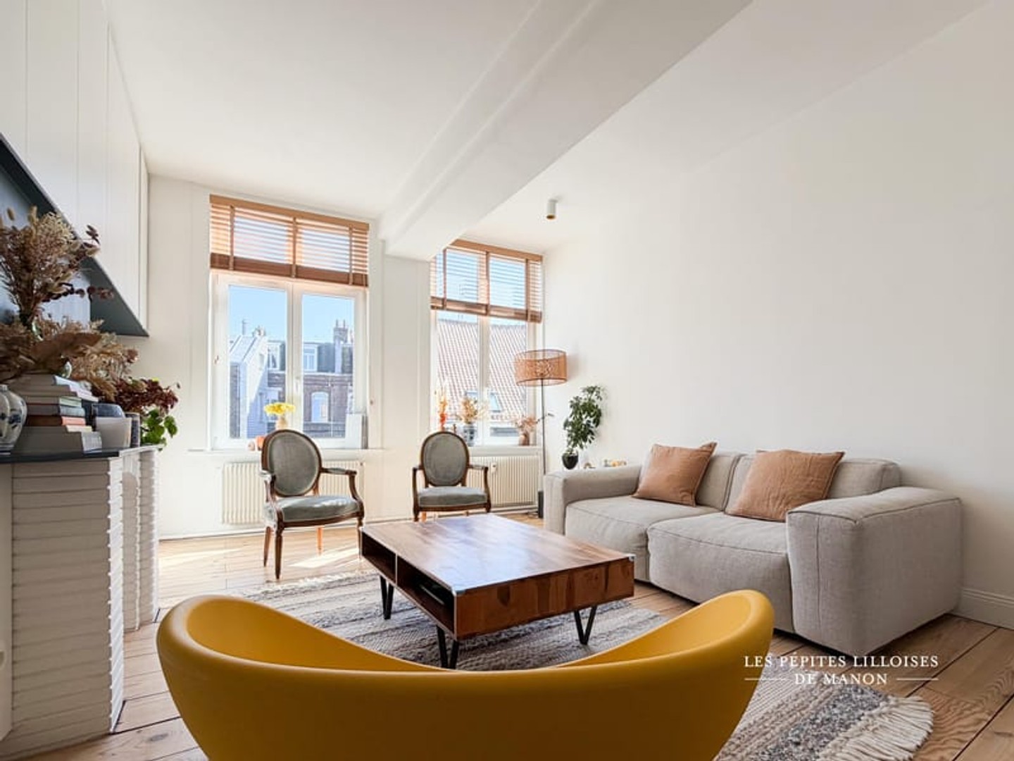 Un appartement baigné de lumière, au coeur de la rue des Bouchers
