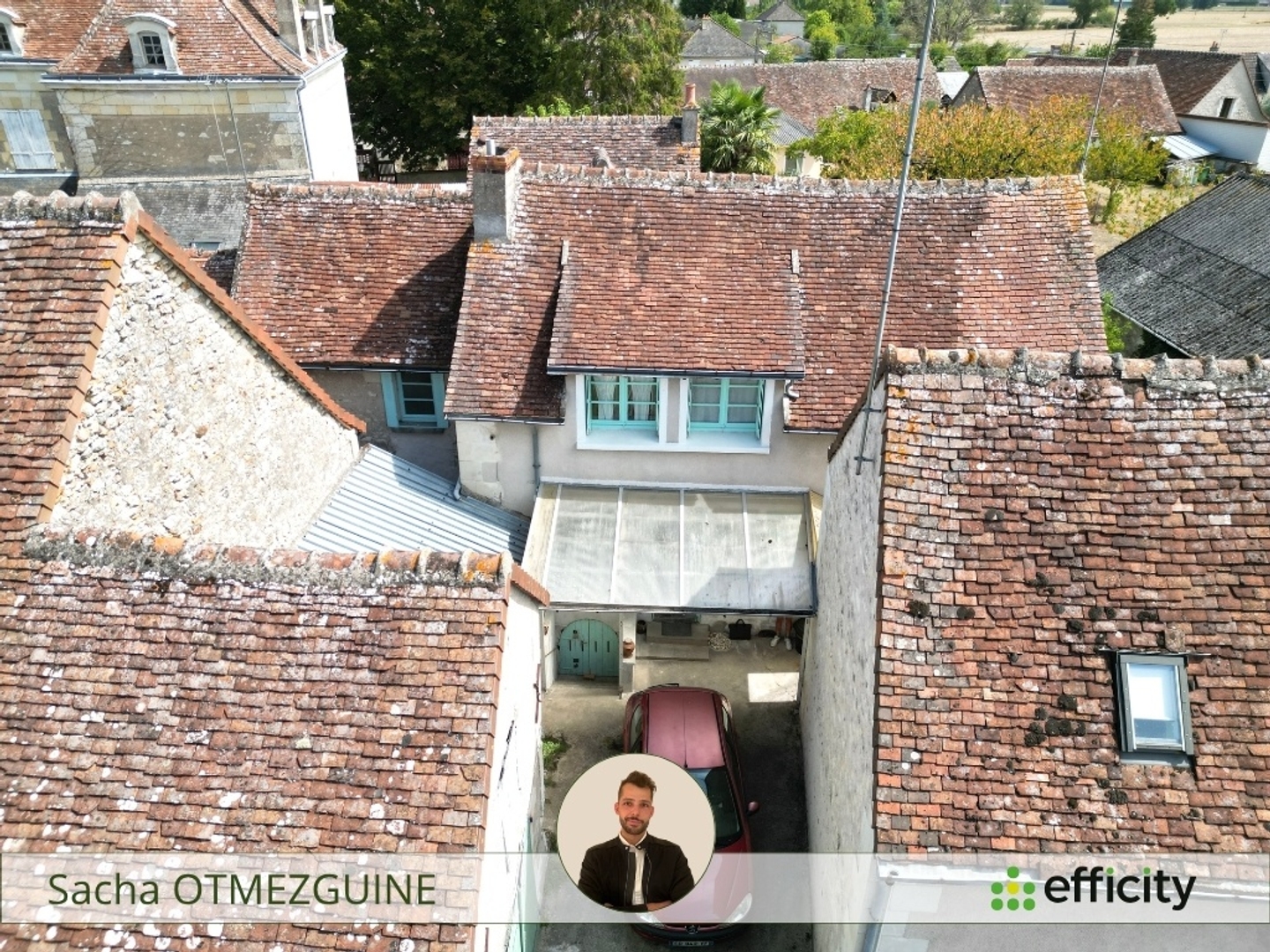 Maison à vendre - 5 pièces - 106m2 - Yzeures-Sur-Creuse (37290)