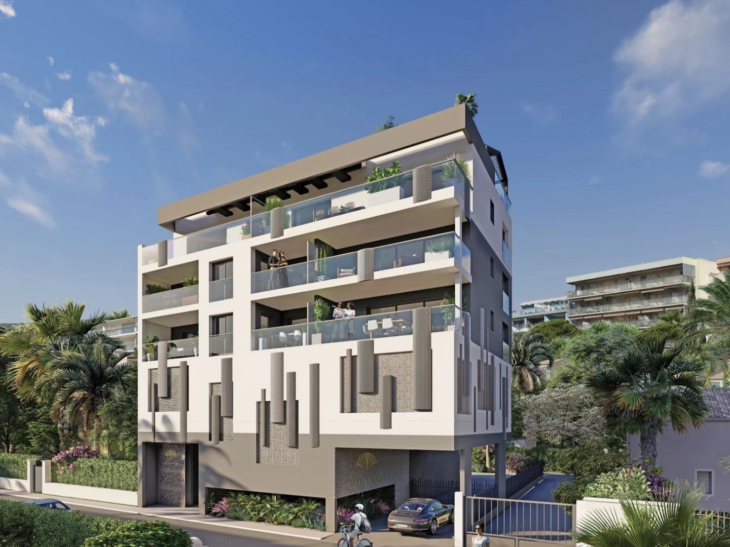 Appartement 2 pièces lumineux avec terrasse dans résidence intim