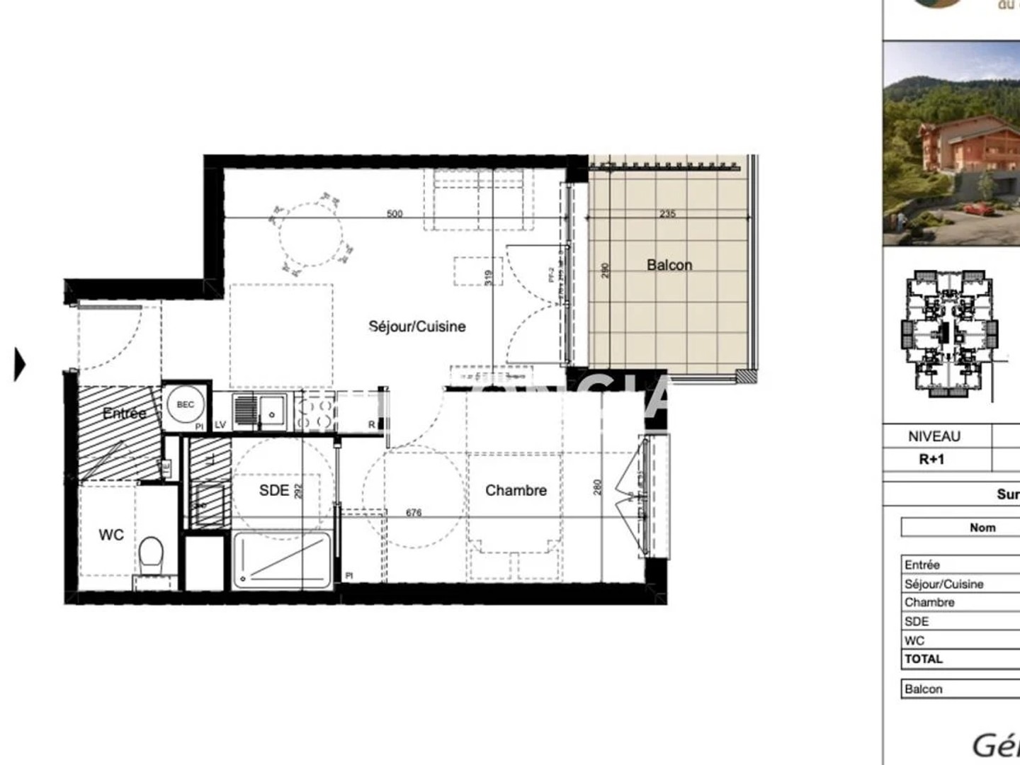 Appartement à vendre - 2 pièces - 41m2 - La Plagne Tarentaise (73210)