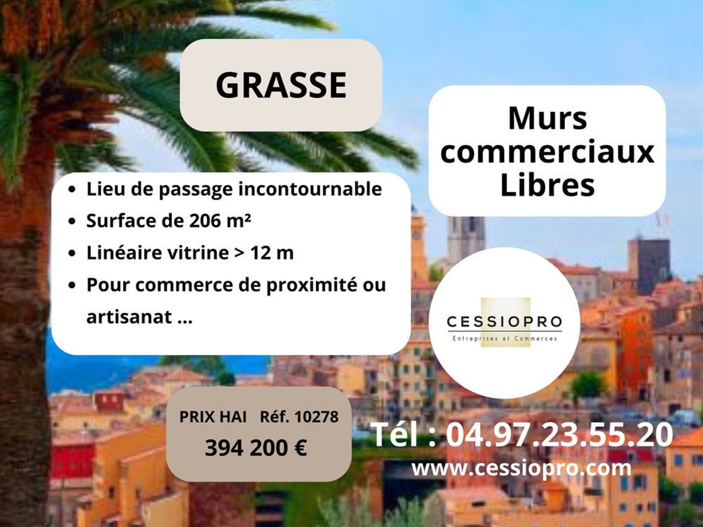 MURS LIBRES HAUT LIEU DE FREQUENTATION TOURISTIQUE GRASSE CAPITALE MONDIALE DES PARFUMS