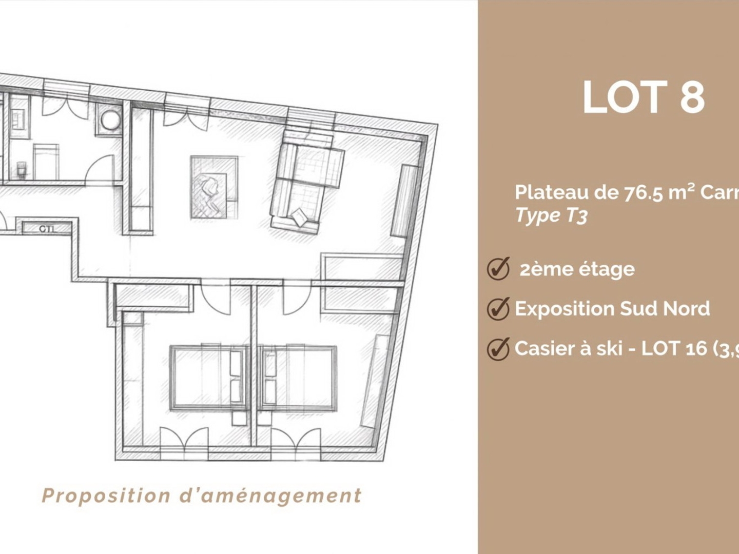 Appartement à vendre - Pelvoux (05340)