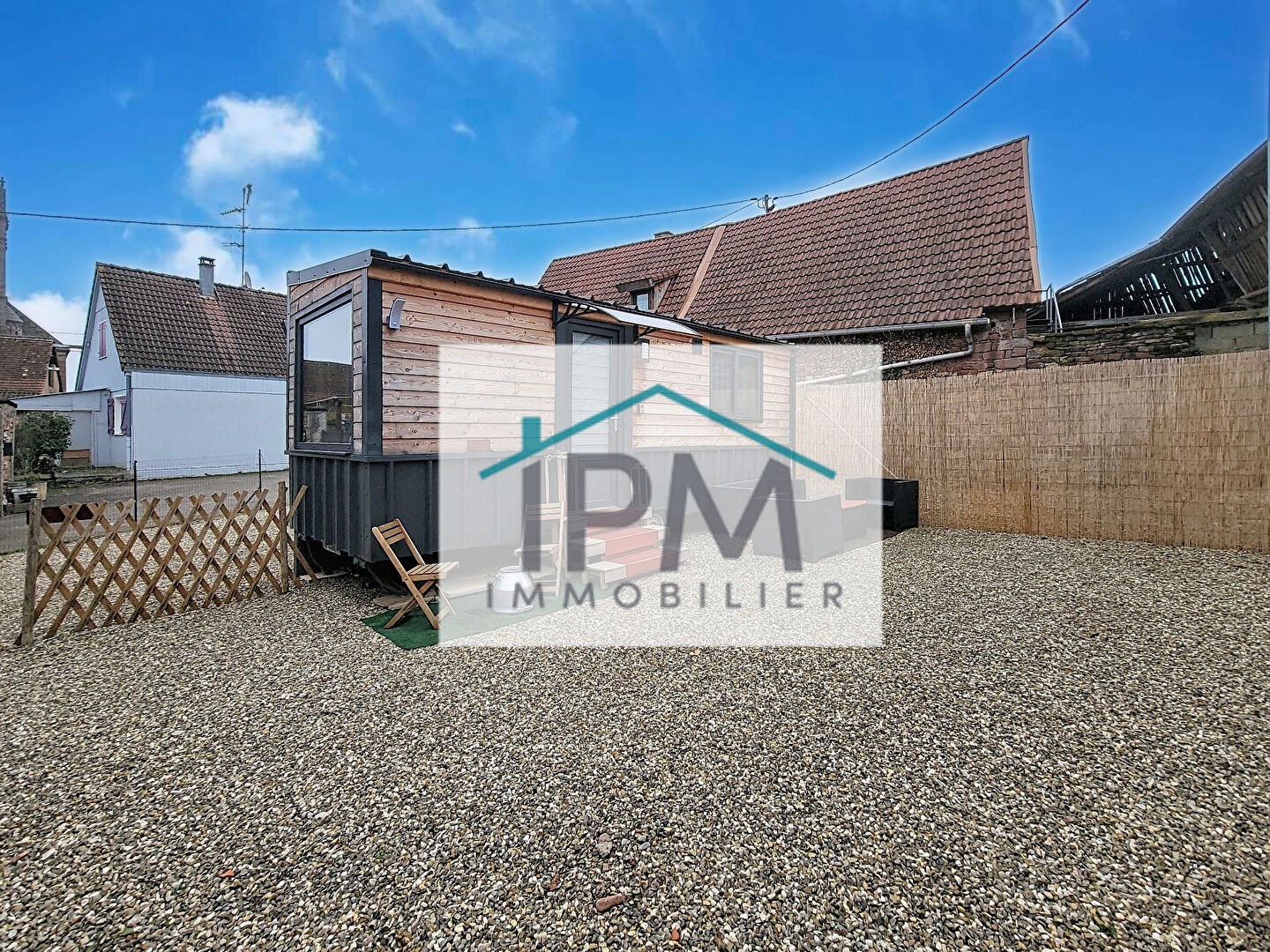 FLEXBOURG - Tiny House 16,5m2 sur un terrain constructible de 1,82 ares