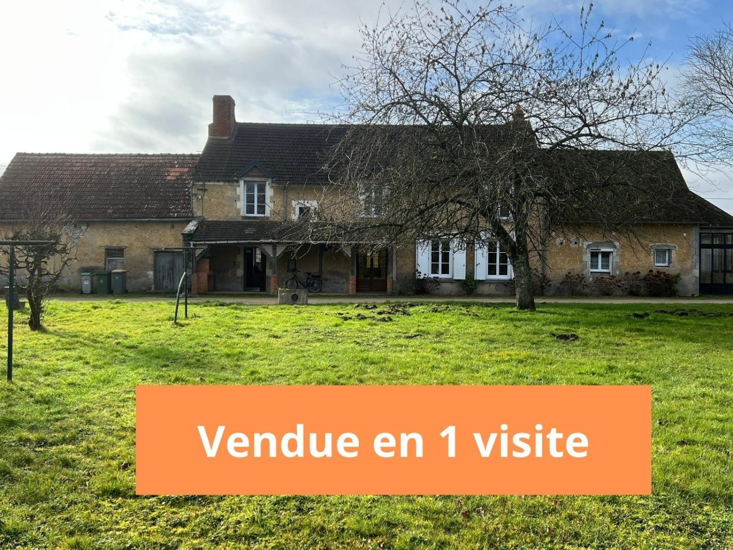 Propriété 230m2 d'habitation + 230 m2 de dépendances à rénover + annexes, sur terrain 4800m2.