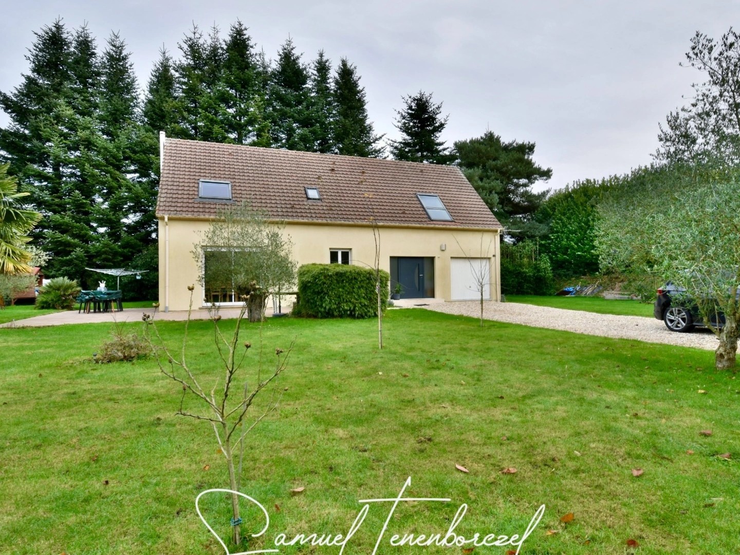 Maison récente, 4 chambres de 135 m² sur 1600 m²de terrain - Boulleville (27210), proche Honfleur et Pont de Normandie
