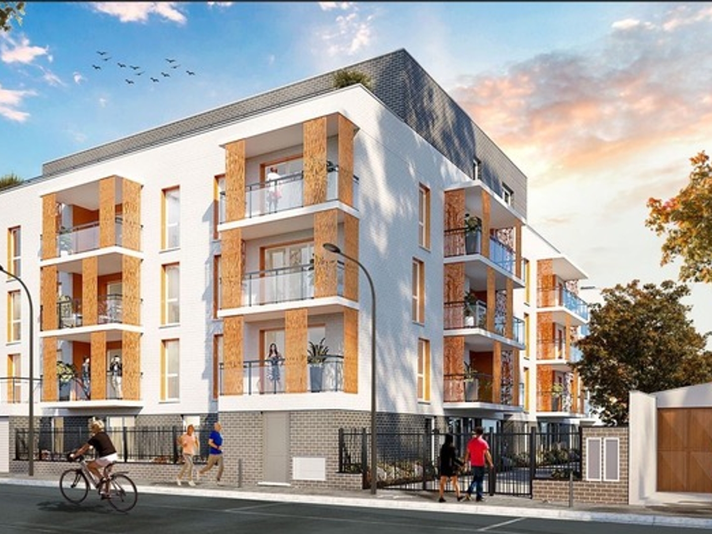 T3 de 68 m² avec terrasse et parking À moins de 5 km de Paris