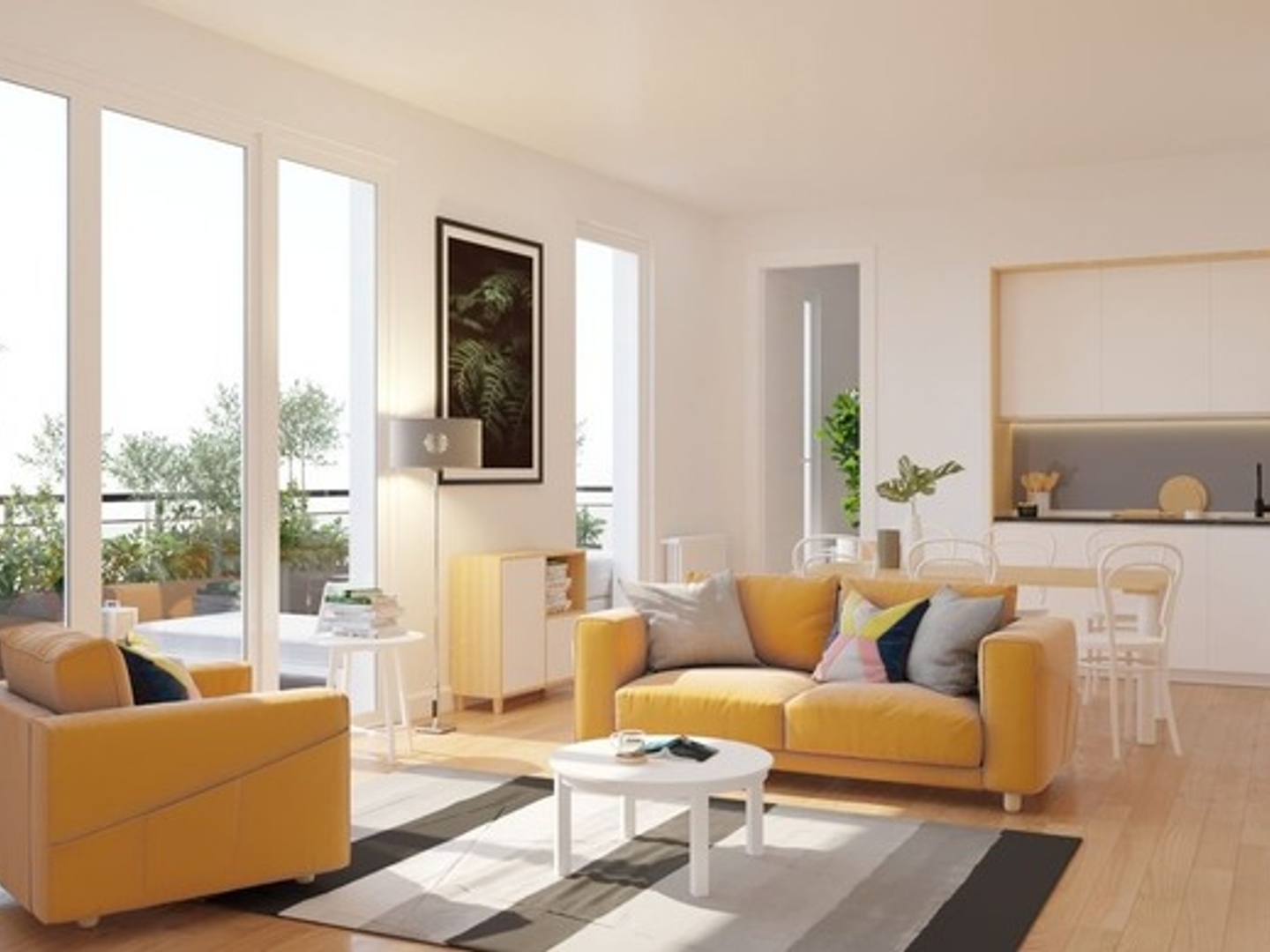 Appartement à vendre - 3 pièces - 68m2 - Aubervilliers (93300)