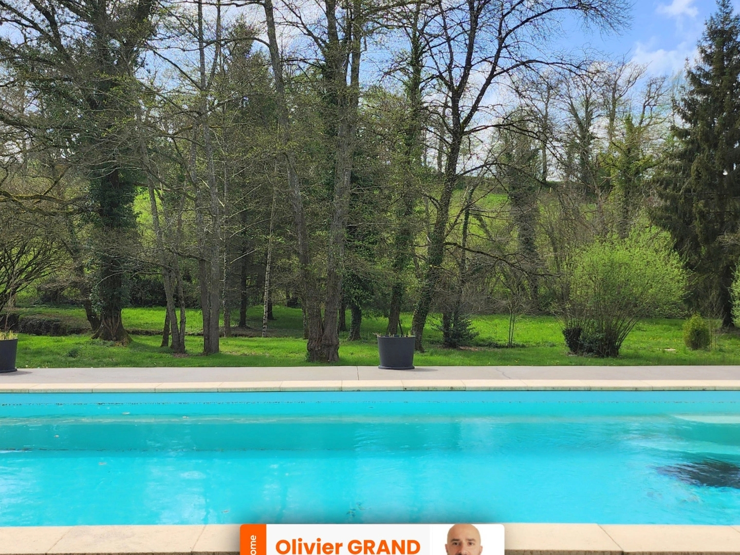 PAVILLON 5 P + GRANGE + PISCINE + RUISSEAU - CHARME CAMPAGNE