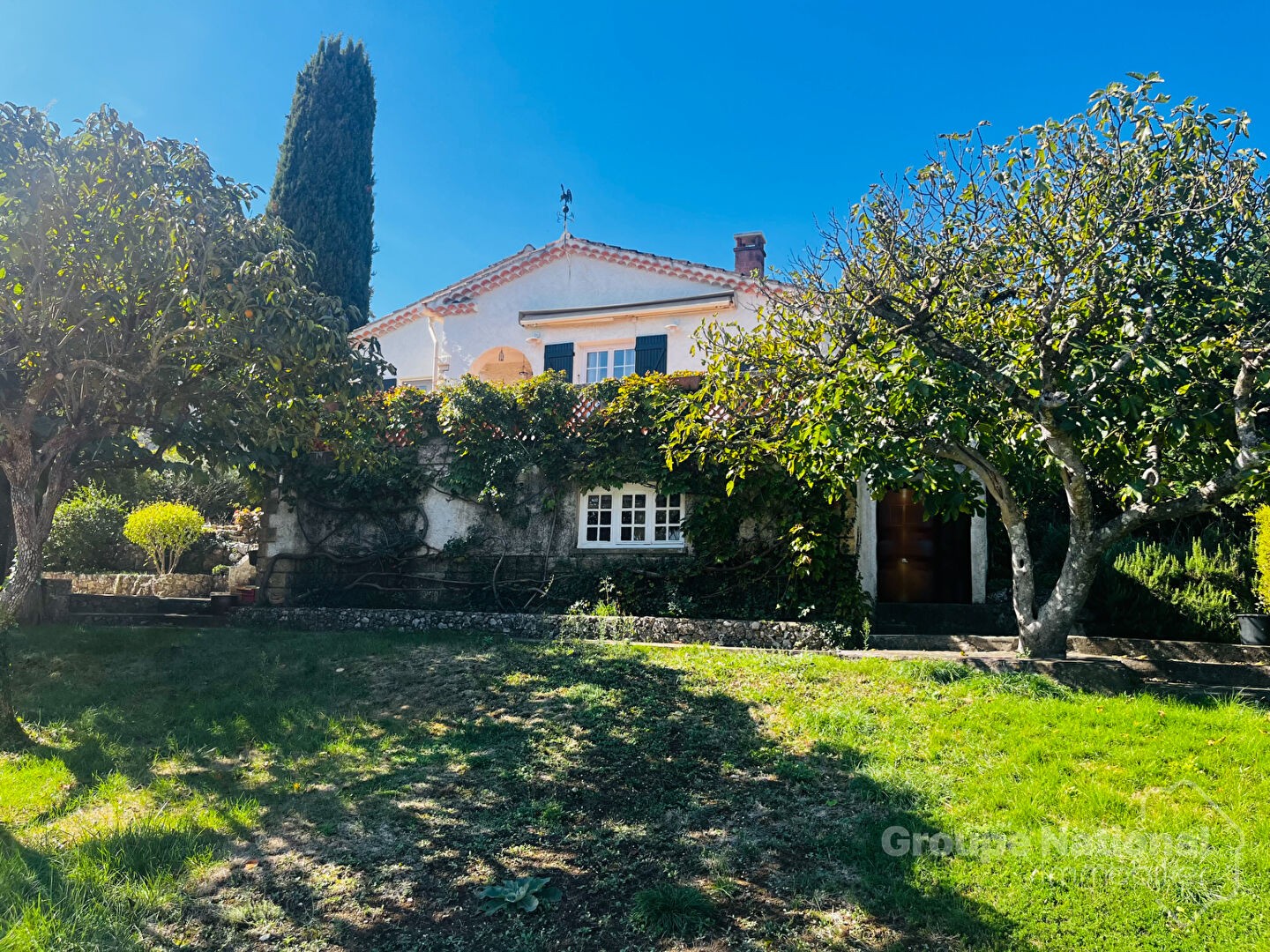 Maison 130m2 - 3 chambres + bureau avec dépendance sur 1782m2 de terrain prés de Goudargues