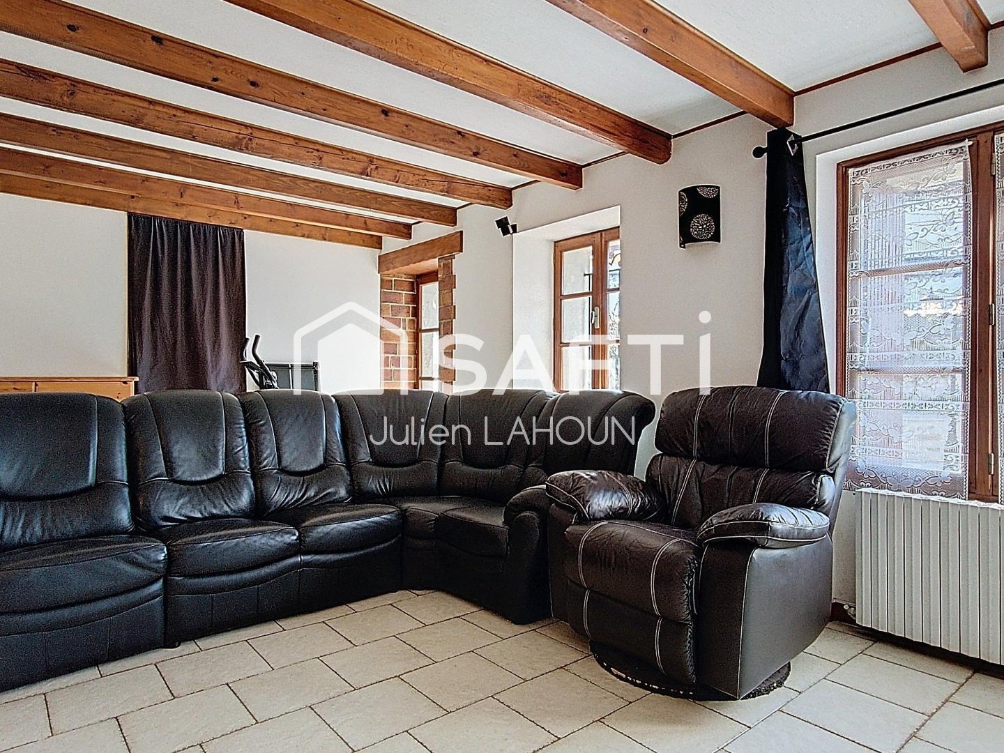 Maison 4 chambres, jardin et garage