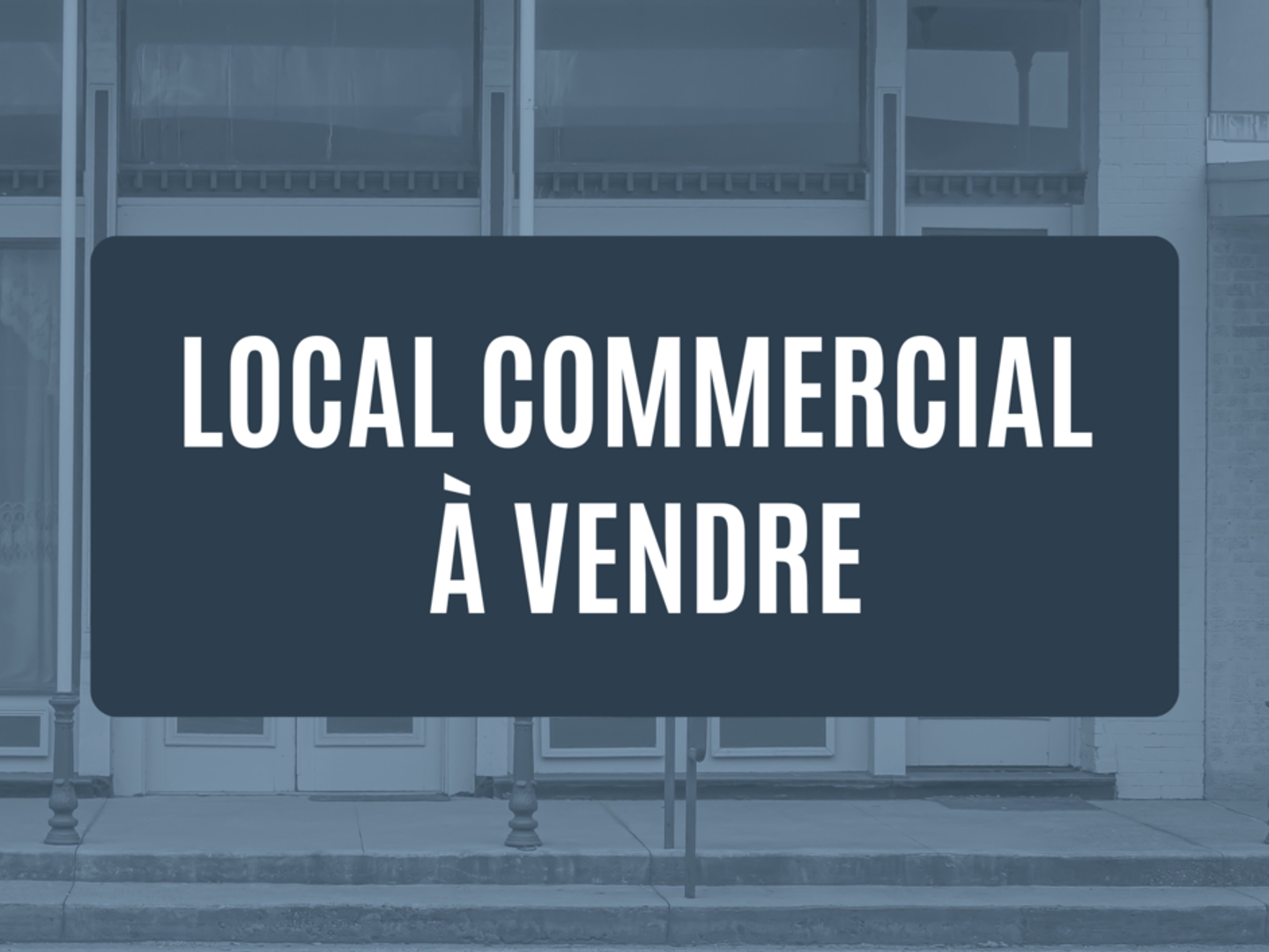 Local commercial de 168m2 à vendre