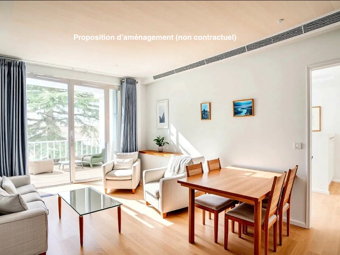 Appartement 3 pièces 60 m²
