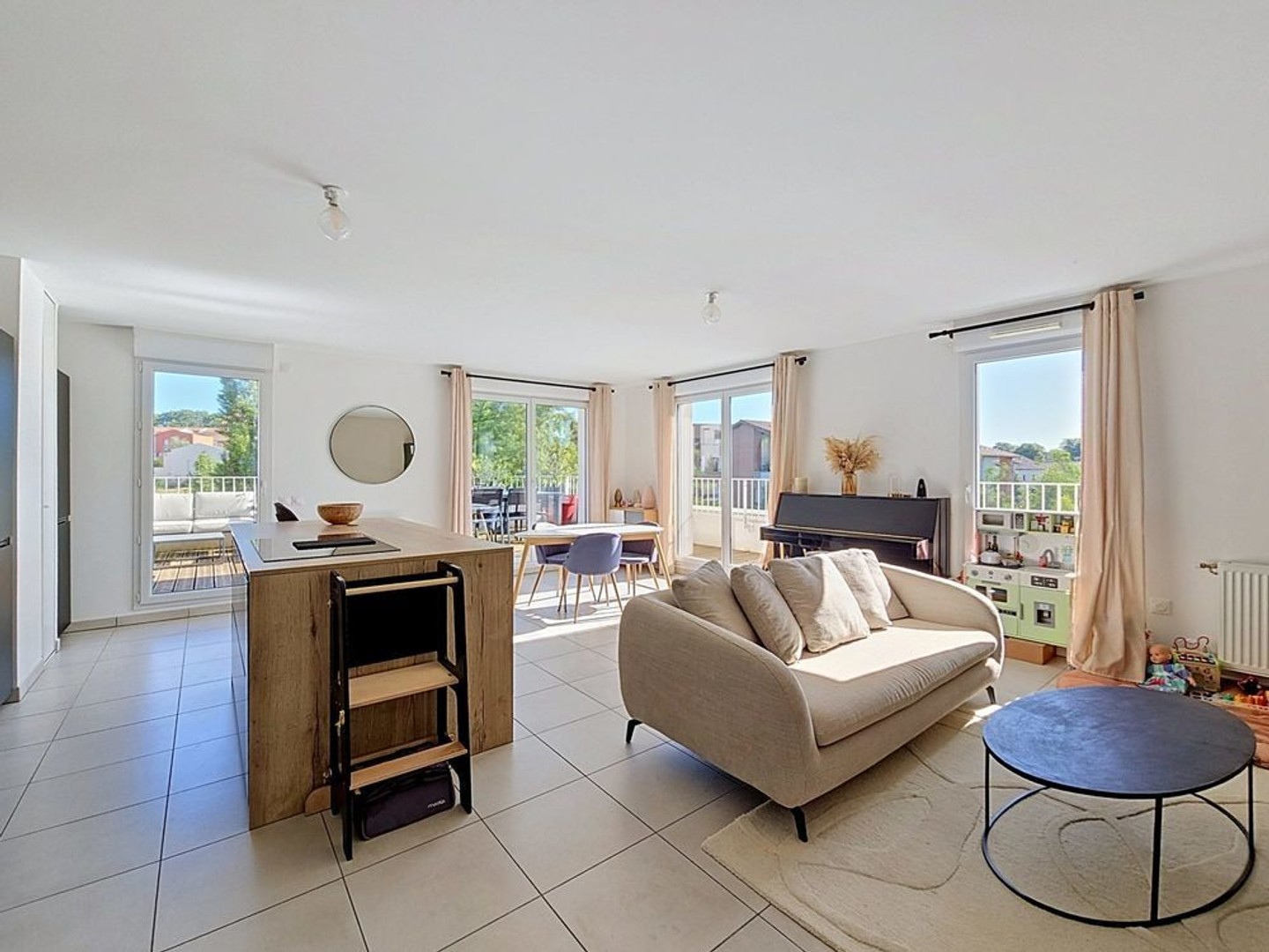 Appartement à vendre - 4 pièces - 91m2 - Quint-Fonsegrives (31130)