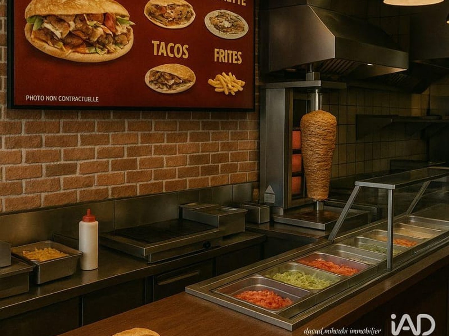 Immeuble commercial 140 m²