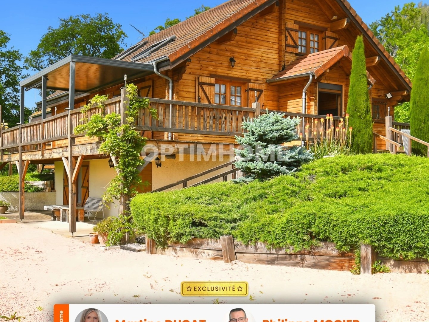 Magnifique chalet d'une surface habitable de 218m2 situé à 13km au Sud-Est de VICHY