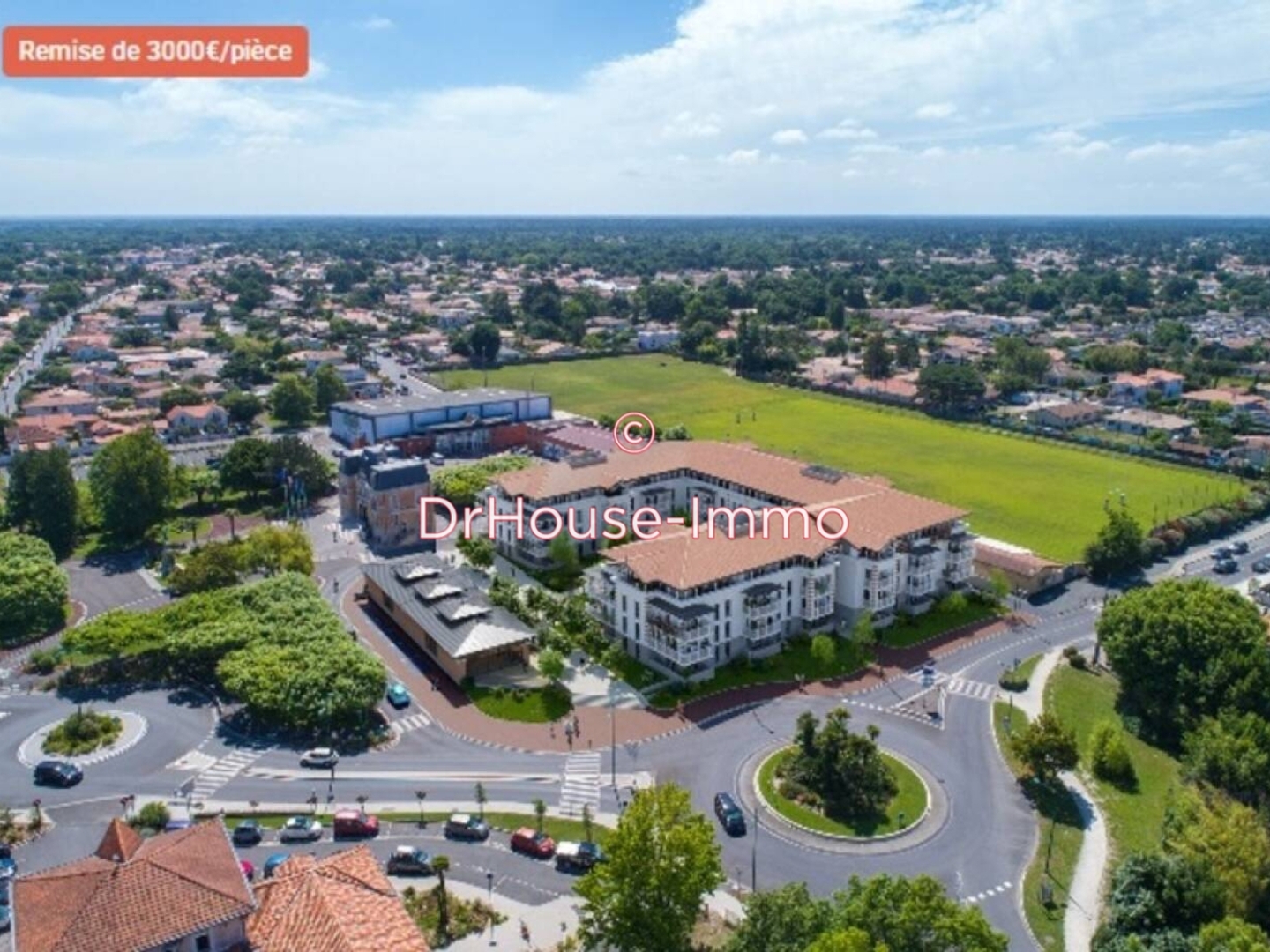 Appartement à vendre - 3 pièces - 60m2 - Gujan-Mestras (33470)