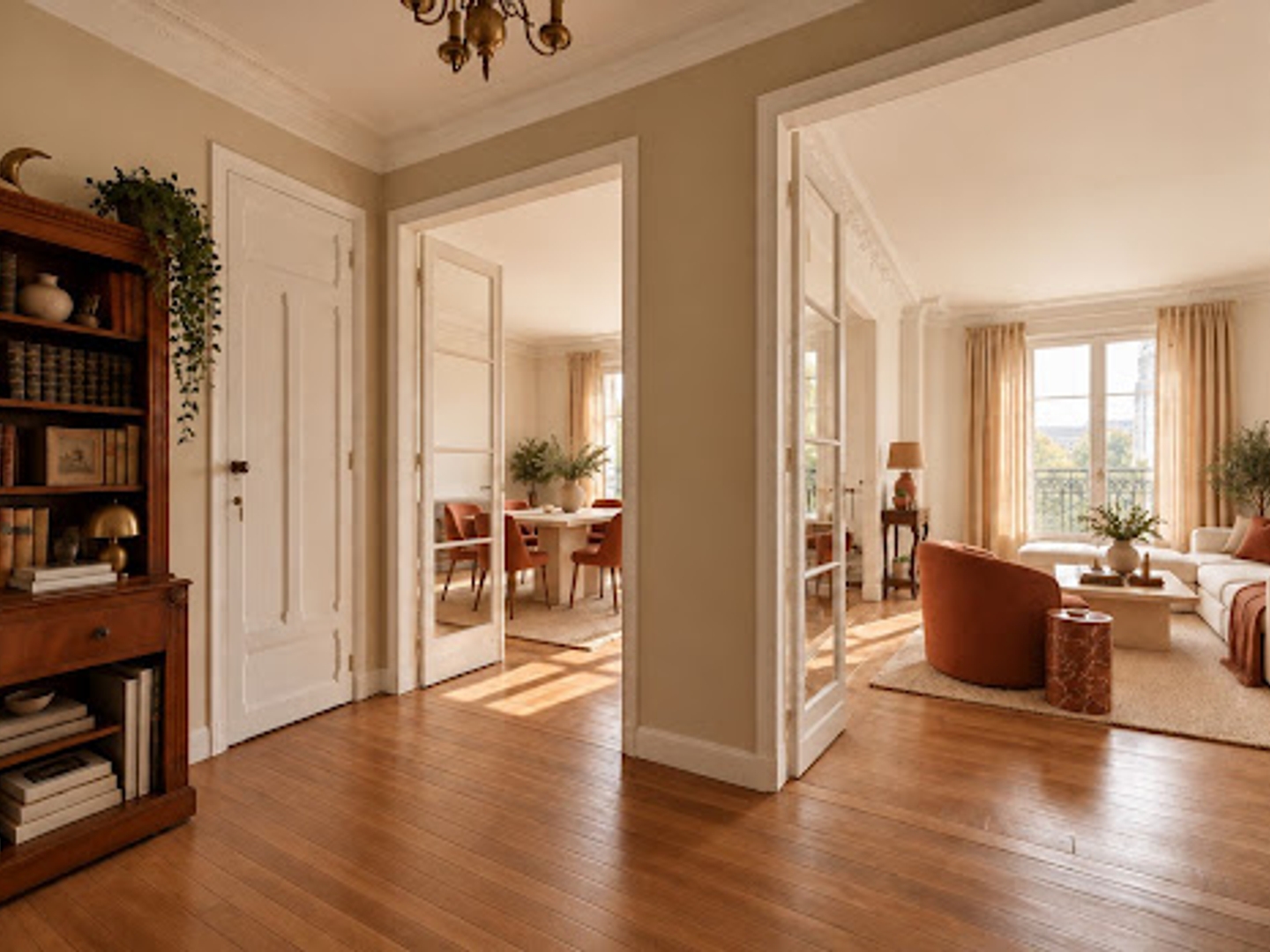 Appartement à vendre - 4 pièces - 108m2 - Paris 16e (75016)