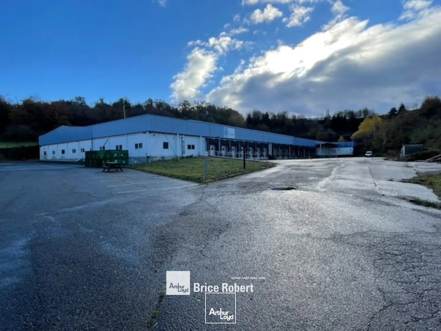 A vendre bâtiment indépendant avec 15 quais à Saint Etienne sur son terrain