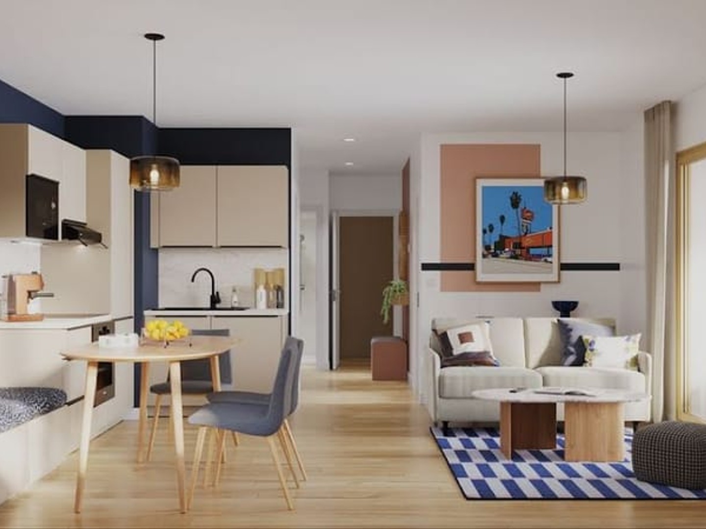 Appartement 2 pièces 53 m²