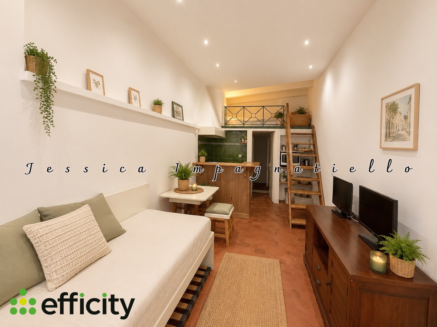 Appartement 2 pièces 25 m²