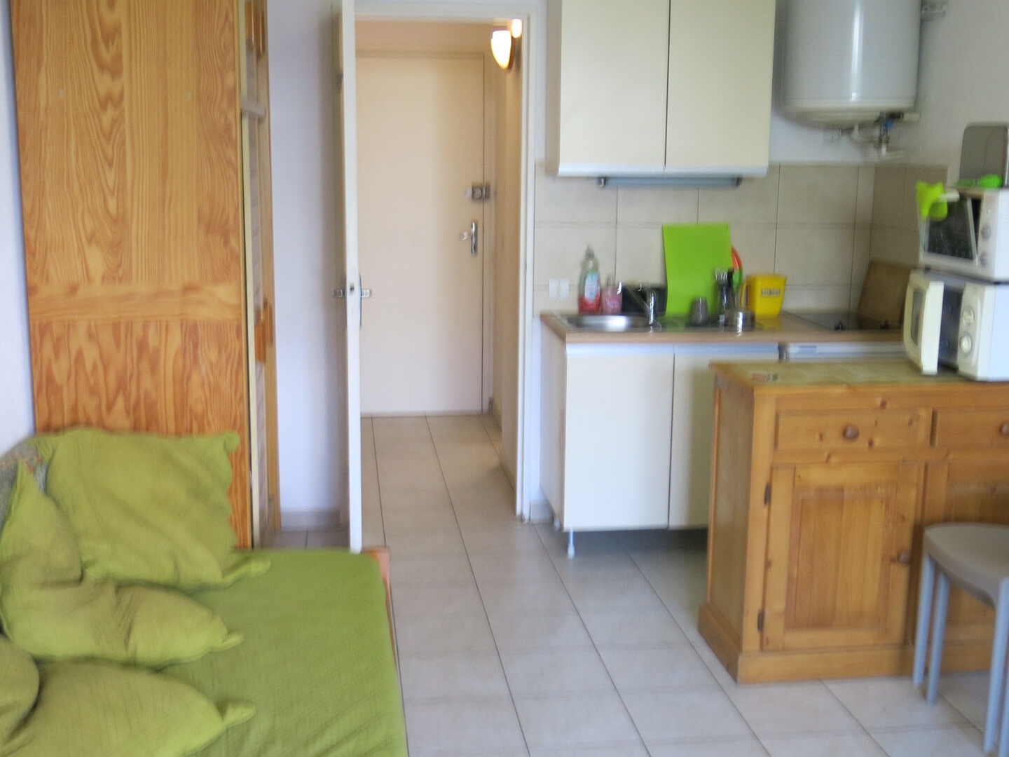 Studio Cabine Rez de jardin Rive Gauche