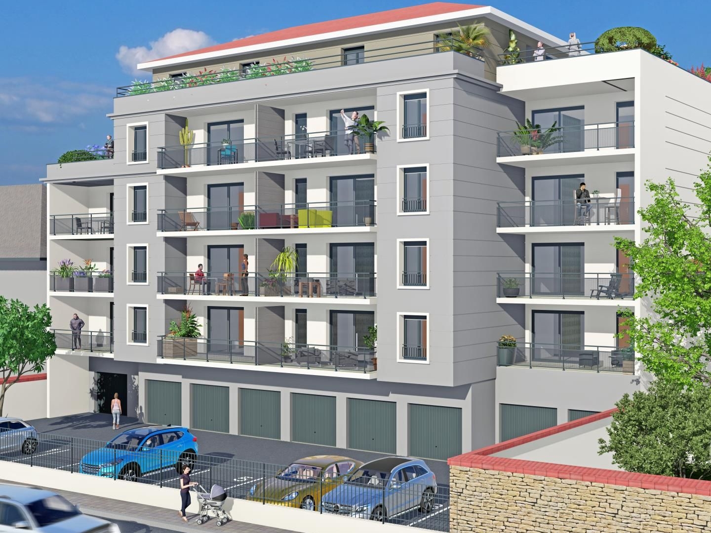 Appartement à vendre - 3 pièces - 87m2 - Bourgoin-Jallieu (38300)
