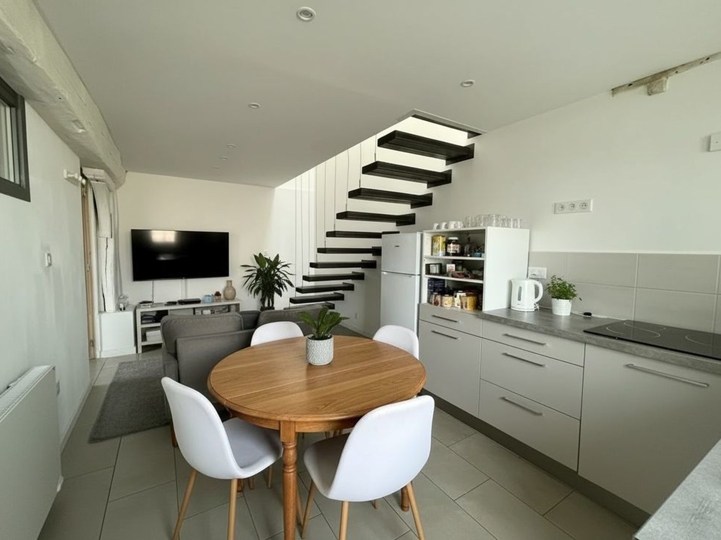 Maison T2 rénovée avec garage