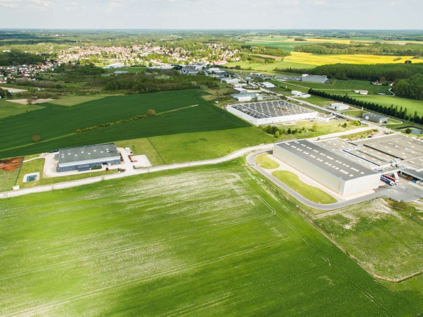 À vendre terrains Industriels de 16,7 ha à Chabris