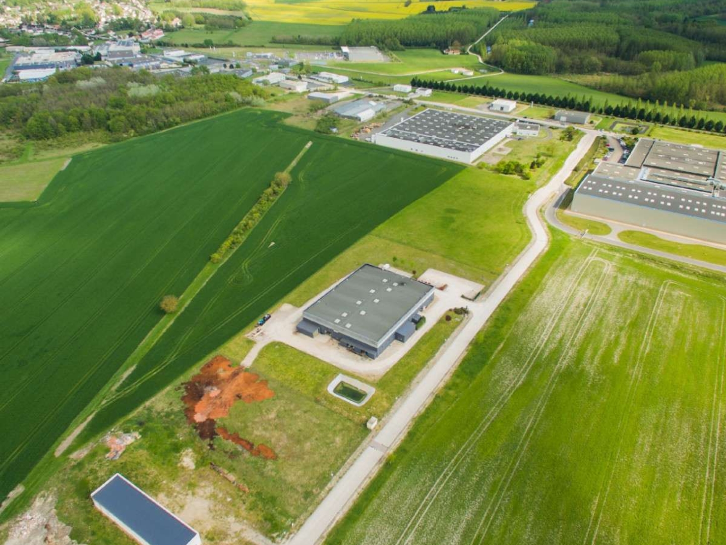 À vendre terrains Industriels de 16,7 ha à Chabris