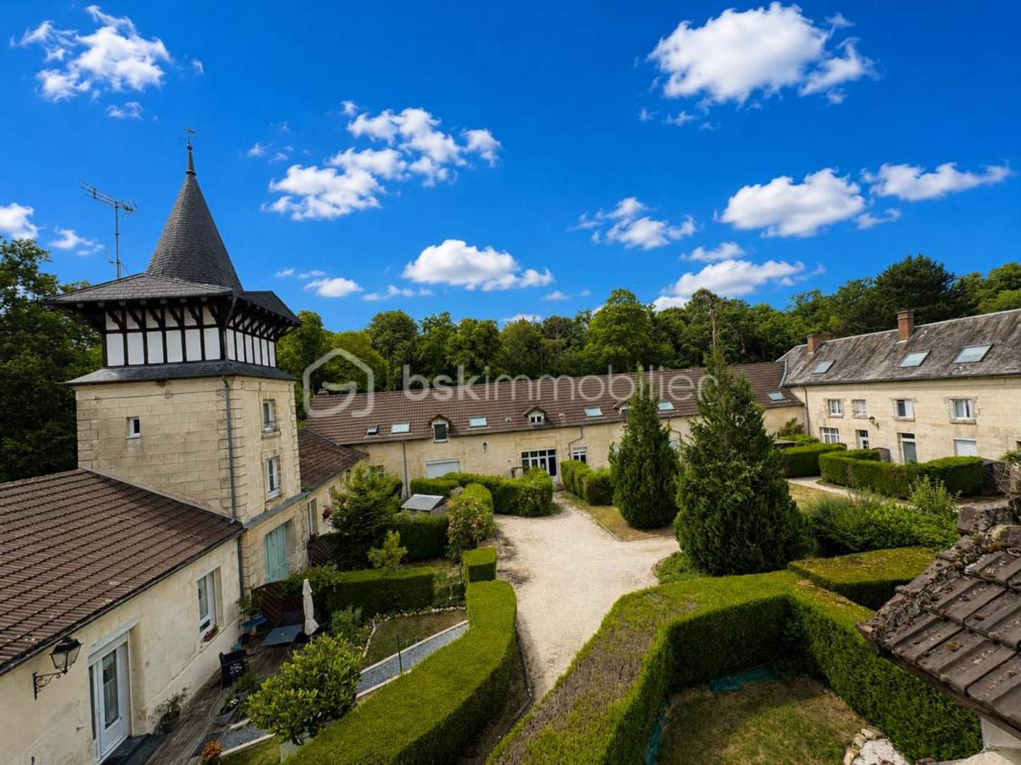 Appartement T3 en duplex  68,50 m²  Résidence du Château de Fitz-James