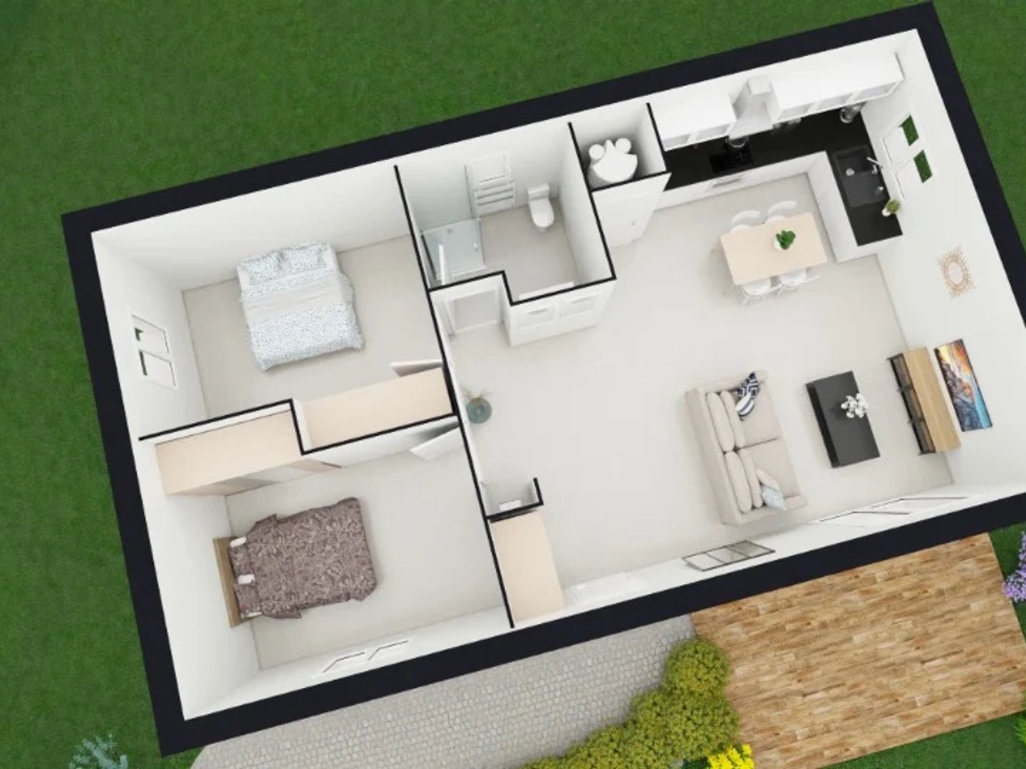Maison à vendre - 3 pièces - 59m2 - Port-De-Bouc (13110)