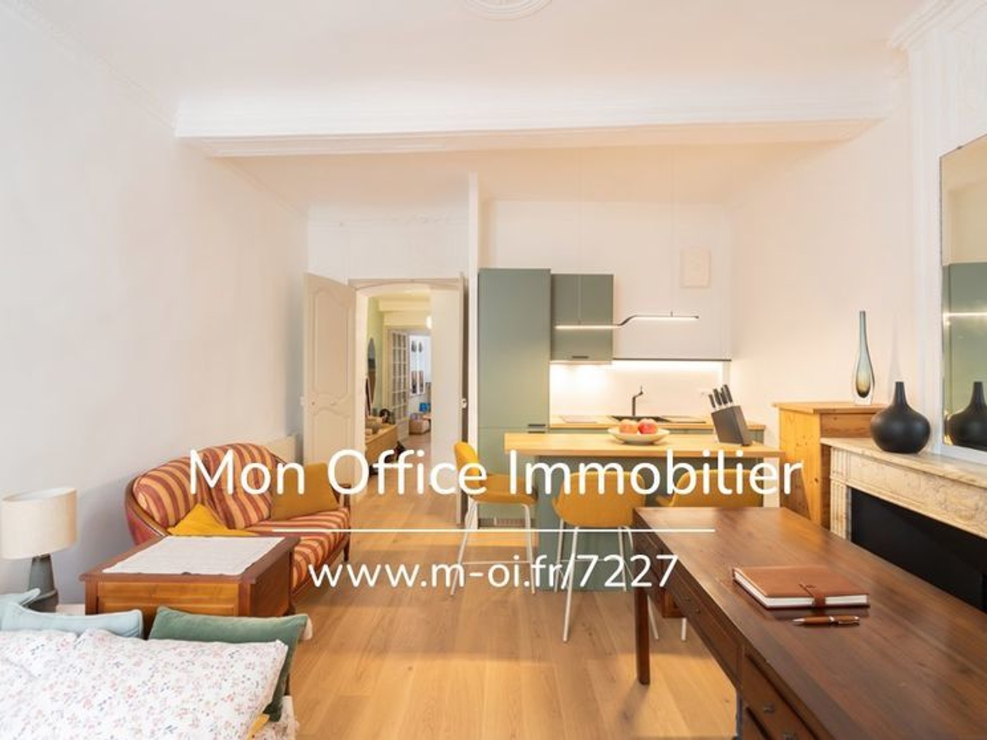Référence : 7227-NFI - Appartement 2 pièces rénové centre ville historique