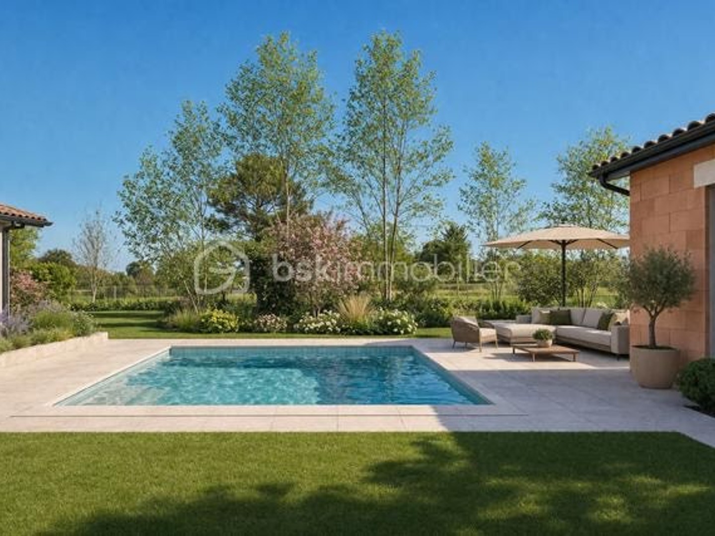 Maison à vendre - 5 pièces - 150m2 - Laruscade (33620)
